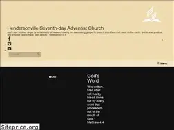 Sites similar to hendersonvilleadventists.org