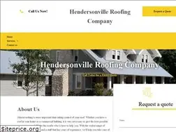 Sites similar to hendersonvilleroofer.com