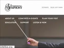 Sites similar to hendersonvillesymphony.org
