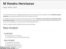 Sites similar to hendra-herviawan.github.io