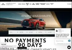 Sites similar to hendricklexuscharlotte.com