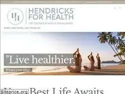 Sites similar to hendricksforhealth.com