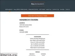 Sites similar to hendrickstavern.com