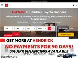 Sites similar to hendricktoyotaconcord.com