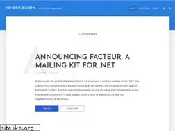 Sites similar to hendrikbulens.com