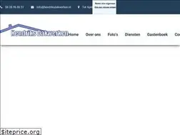 Sites similar to hendriksdakwerken.nl