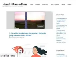 Sites similar to hendriramadhan.com