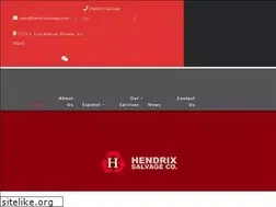 Sites similar to hendrixsalvage.com