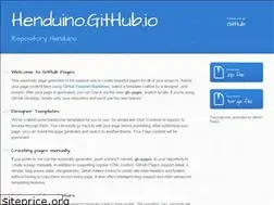 Sites similar to henduino.github.io
