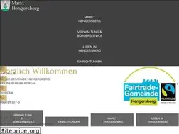 Sites similar to hengersberg.de