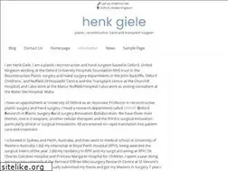Sites similar to henkgiele.com