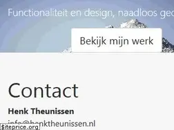 Sites similar to henktheunissen.nl