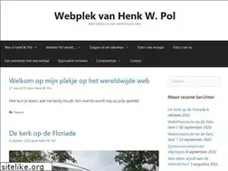 Sites similar to henkwpol.nl