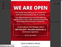 Sites similar to henleyhonda.com