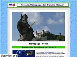 Sites similar to hennek-homepage.de