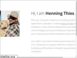Sites similar to henning-thies.de