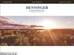 Sites similar to henningerfuneralhome.com