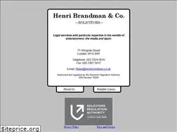 Sites similar to henribrandman.co.uk