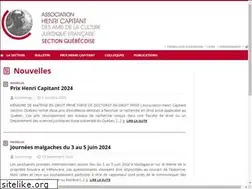 Sites similar to henricapitant.ca