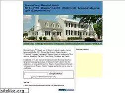 Sites similar to henricohistoricalsociety.org