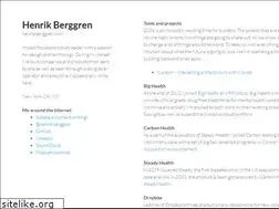 Sites similar to henrikberggren.com