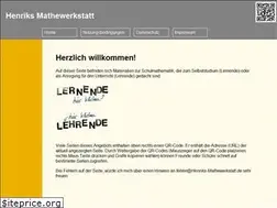 Sites similar to henriks-mathewerkstatt.de