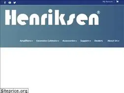 Sites similar to henriksenamplifiers.com