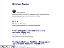 Sites similar to henriquetavares.com