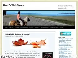 Sites similar to henrithibodeau.wordpress.com
