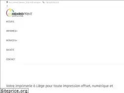 Sites similar to henroprint.be
