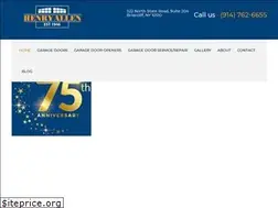Sites similar to henryallengaragedoors.com