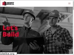 Sites similar to henrybros.com