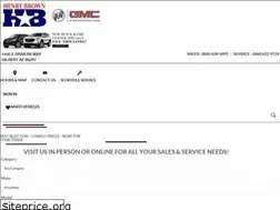 Sites similar to henrybrowngmc.com