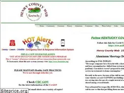 Sites similar to henrycountyky.com