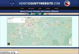 Sites similar to henrycountywebsite.com