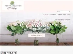 Sites similar to henrycountyweddings.com