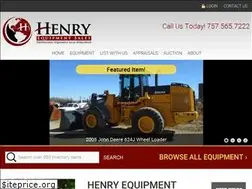 Sites similar to henryequipment.com