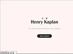 Sites similar to henrykaplan.com