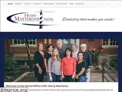 Sites similar to henrymatthewsdds.com