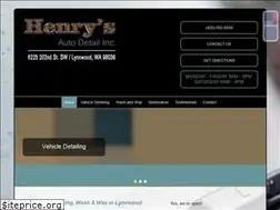 Sites similar to henrysautodetail.com