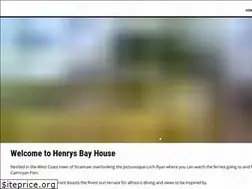 Sites similar to henrysbayhouse.co.uk