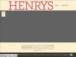 Sites similar to henrysbistroandwinebar.ie