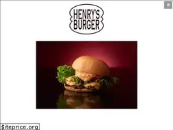 Sites similar to henrysburger.com