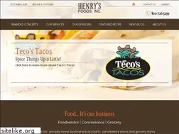 Sites similar to henrysfoods.com