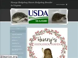 Sites similar to henryshedgehoghaven.com