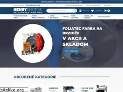 Sites similar to henryshop.sk