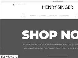 Sites similar to henrysinger.com