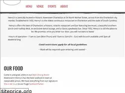 Sites similar to henrysonthemarket.com