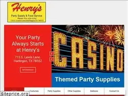 Sites similar to henrysparty.com