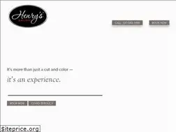 Sites similar to henryssalon.com